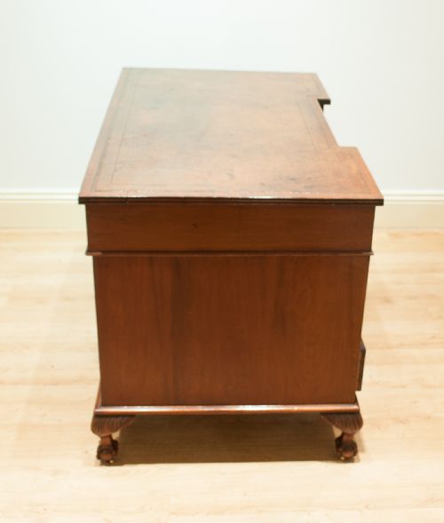 fig 4. Mahogany Pedestal Desk c.1890