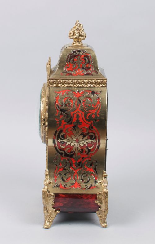 fig 2. French Boulle Work Mantel Clock