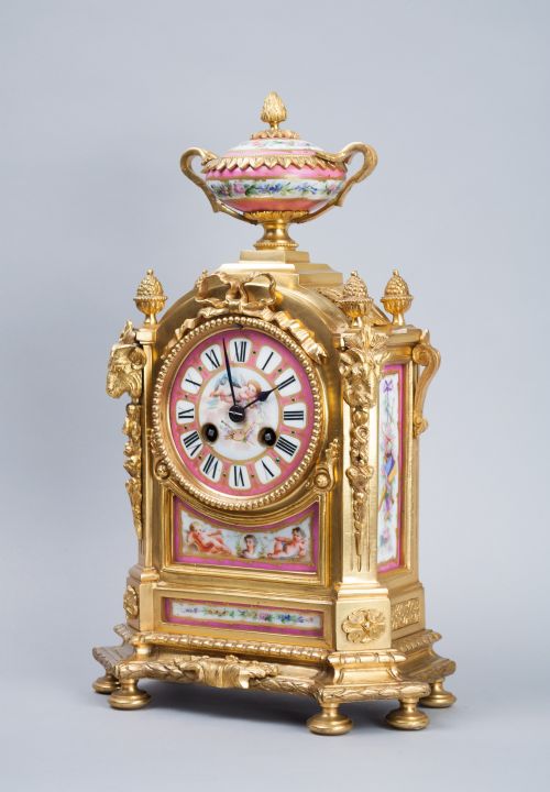 A Good Quality French Mantel Clock C.1880