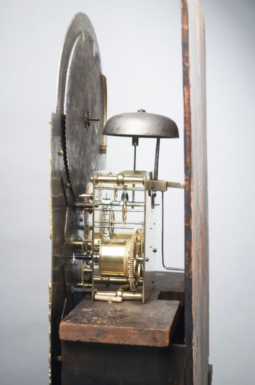 fig 5. Georgian Mahogany Longcase/Grandfather Clock by Brown of Glasgow