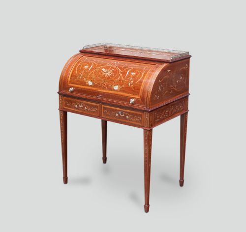 Roll Top / Cylinder  Desk by Edwards & Roberts