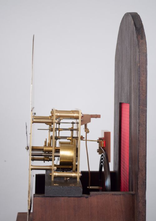 fig 3. Edwardian Grandmother / Longcase clock by JJ Elliot of London.