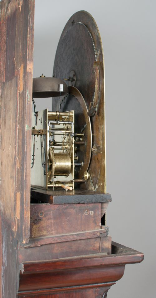 fig 3. GEORGIAN MAHOGANY LONGCASE / GRANDFATHER CLOCK BY WILLIAMS OF PRESTON