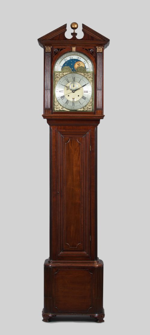 Georgian Mahogany Longcase / Grandfather Clock by Williams of Preston