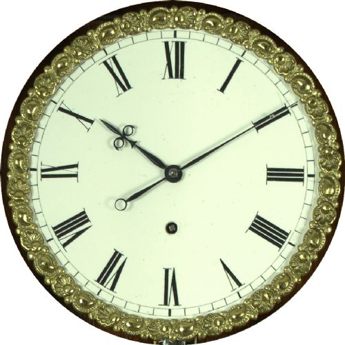 fig 2. Small Sized Vienna Regulator Wall Clock, Circa 1850