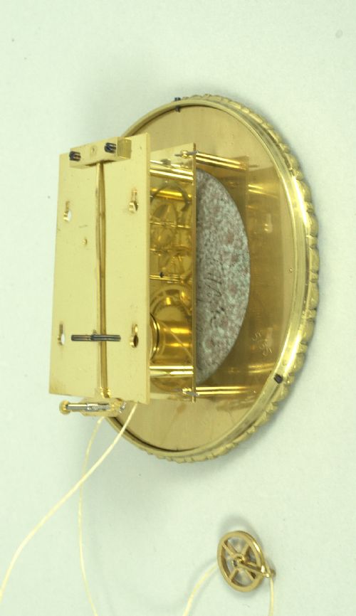 fig 4. Small Sized Vienna Regulator Wall Clock, Circa 1850