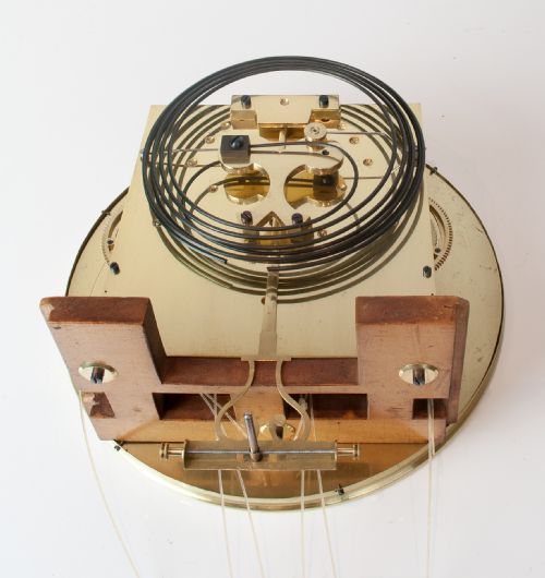 fig 5. A magnificent 30 day Biedermeier Grande Sonnerie Vienna Regulator Wall Clock, Circa 1855