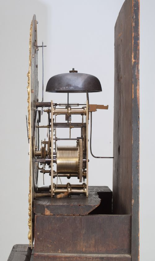 fig 2. A Fine Quality York Eight Day Georgian Longcase / Grandfather Clock By William Peacock c.1780