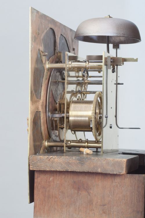 fig 2. A fine quality York eight day Georgian longcase / grandfather clock by John Agar c.1780