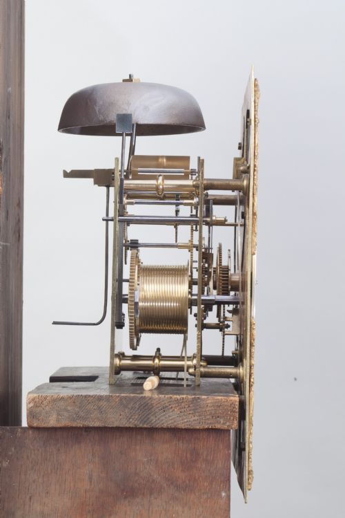 fig 3. A fine quality York eight day Georgian longcase / grandfather clock by John Agar c.1780