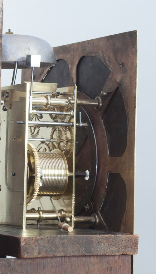 fig 5. A fine quality York eight day Georgian longcase / grandfather clock by John Agar c.1780