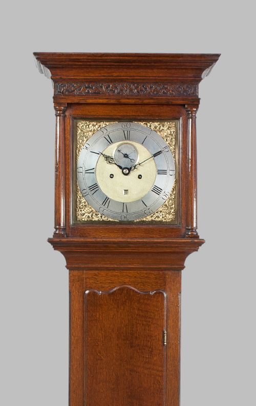 fig 6. A fine quality York eight day Georgian longcase / grandfather clock by John Agar c.1780