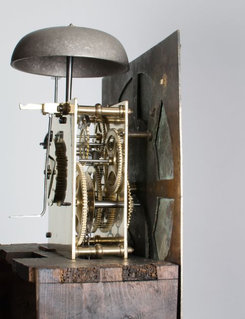 fig 2. Joseph Hallifax Of Barnsley Grandfather / Longcase clock c.1750