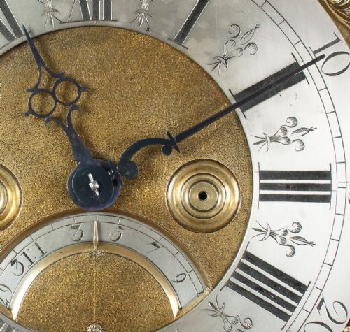 fig 5. Joseph Hallifax Of Barnsley Grandfather / Longcase clock c.1750