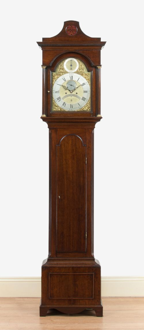 A Fine Quality York Eight Day Georgian Longcase / Grandfather Clock by William Peacock C.1780
