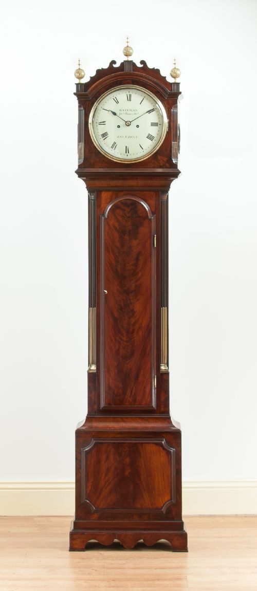 Bateman of London Georgian Longcase / Grandfather Clock.