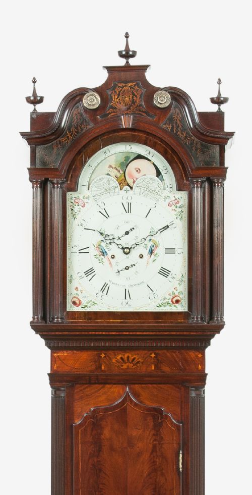 fig 4. Harrison of Ormskirk, Georgian Longcase / Grandfather clock.