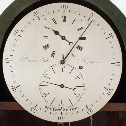 fig 1. A Fine Quality Burr Walnut 8 Day Longcase / Grandfather / Regulator Clock.