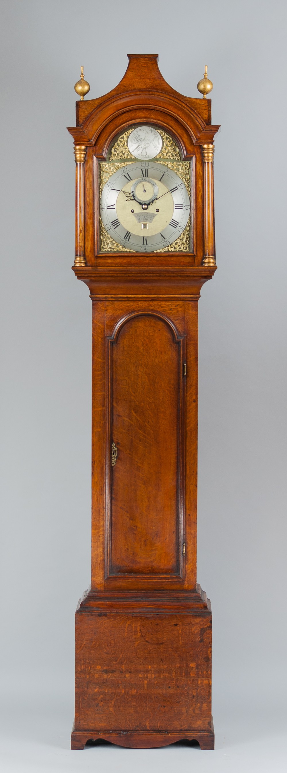 John Draper Of Maldon, Oak Longcase Clock c.1760