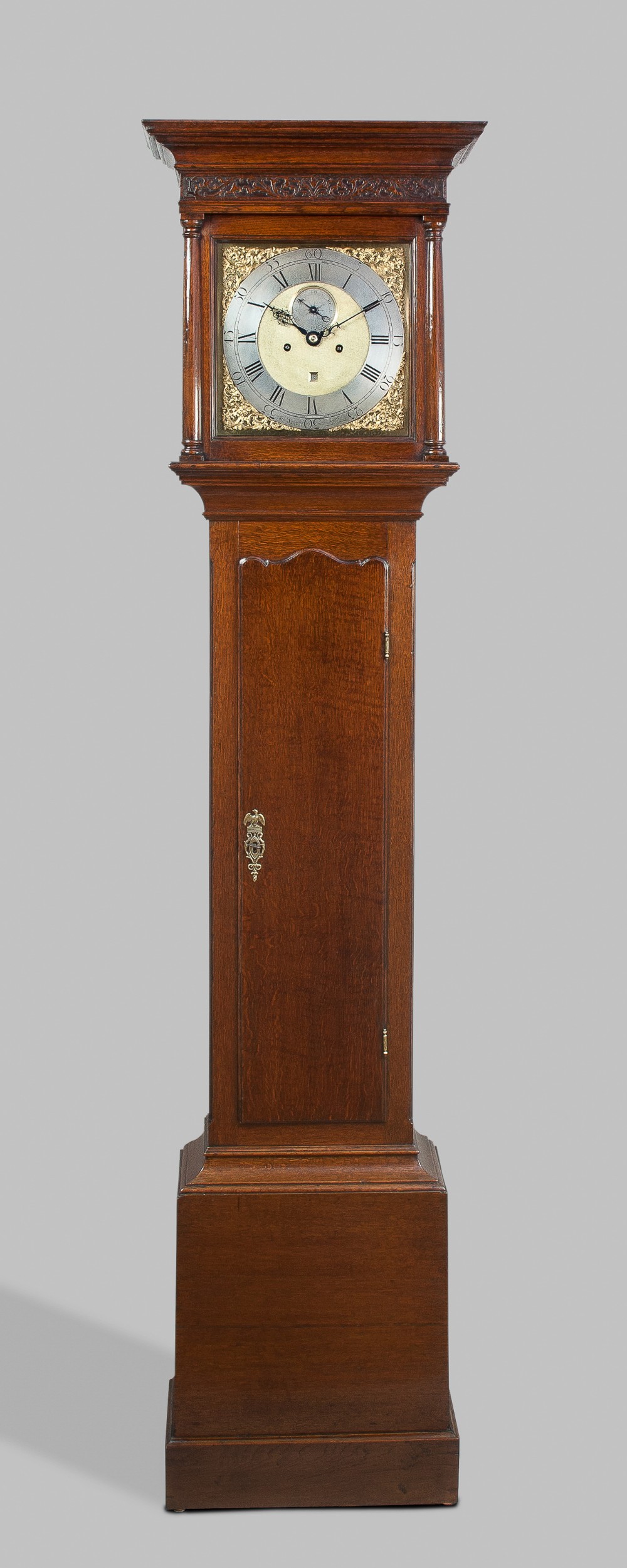 A fine quality York eight day Georgian longcase / grandfather clock by John Agar c.1780