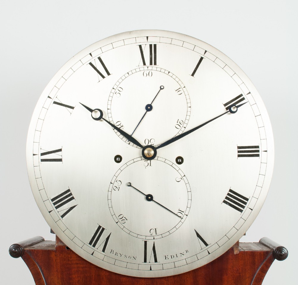 Bryson of Edinburgh Longcase / Grandfather Clock c.1825 View III
