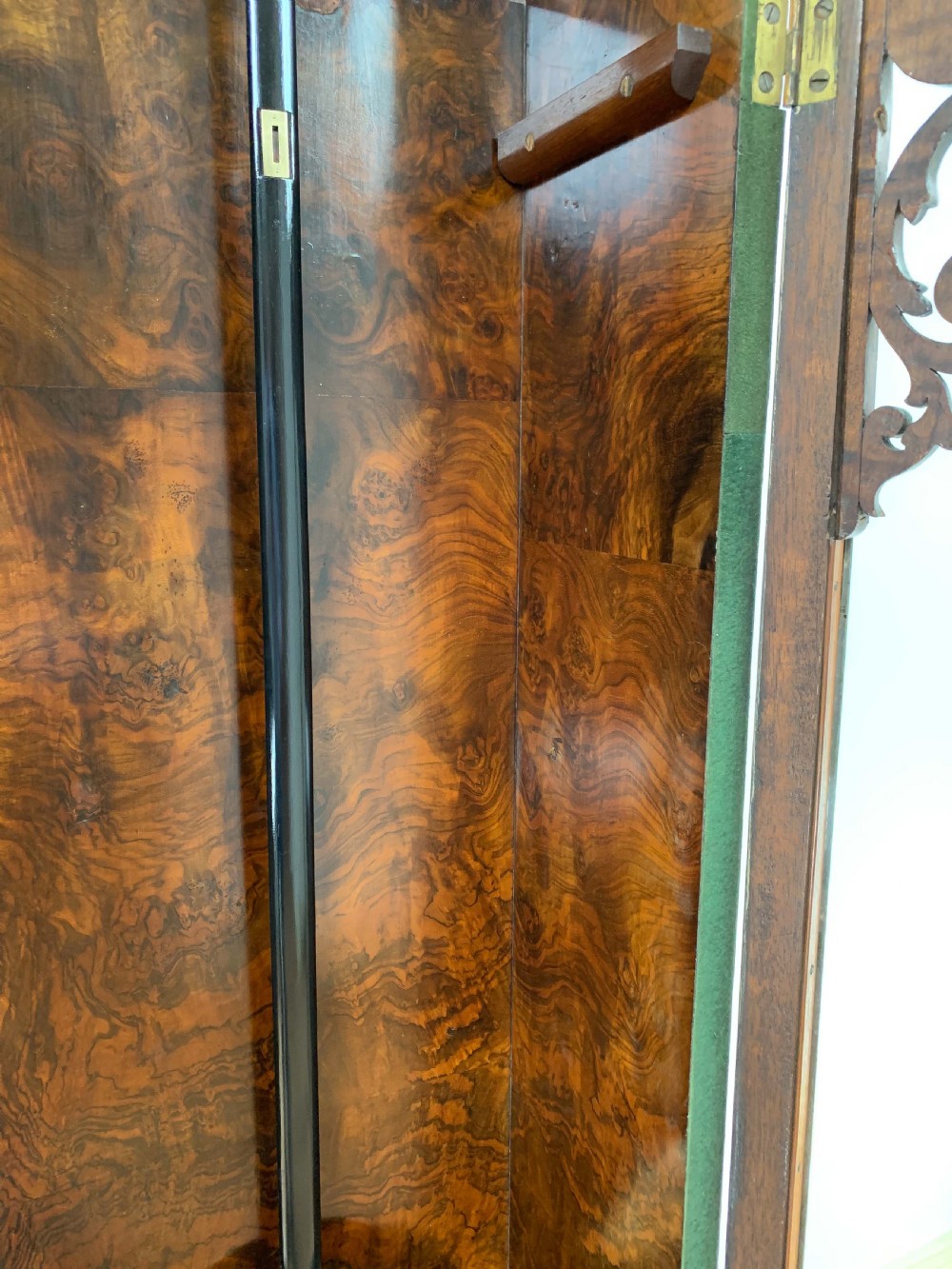 A Fine Quality Burr Walnut 8 Day Longcase / Grandfather / Regulator Clock. View VI