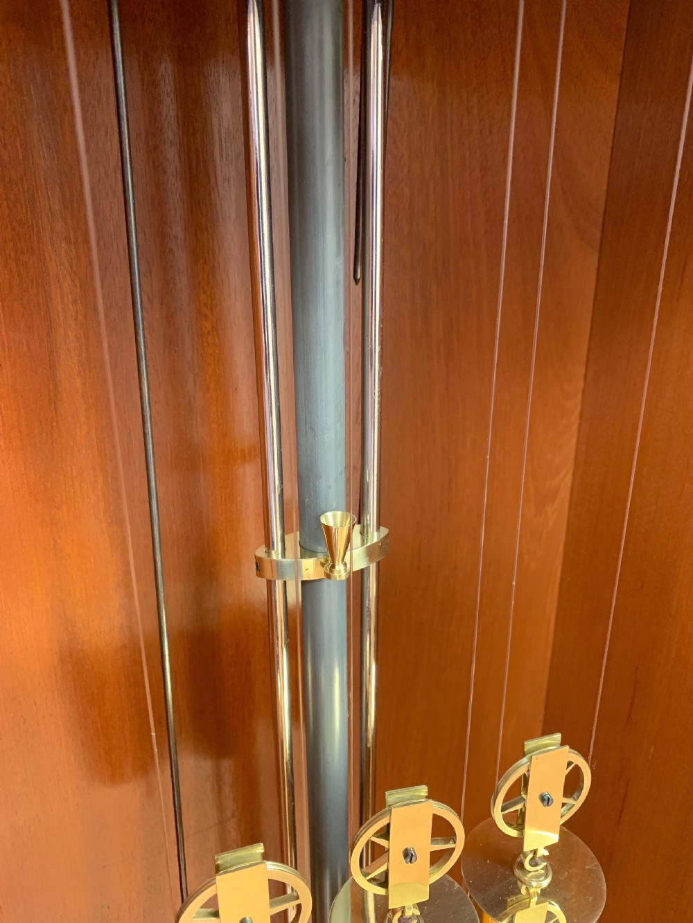 Art Nouveau Regulator / Longcase / Grandfather Clock by Anton Rapf In Wien.  View XIV