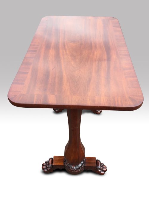 A FINE WILLIAM IV MAHOGANY OCCASIONAL TABLE ATTRIBUTED TO GILLOWS - ADDITIONAL PHOTO 1