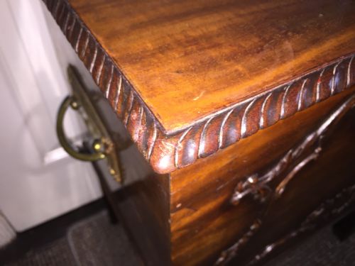 A SUPERB IMPORTANT GEORGE III MAHOGANY CELLARET OR WINE COOLER - ADDITIONAL PHOTO 4