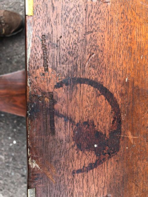 A SUPERB LARGE REGENCY ROSEWOOD CENTRE TABLE ATTRIBUTED TO GILLOWS - ADDITIONAL PHOTO 6