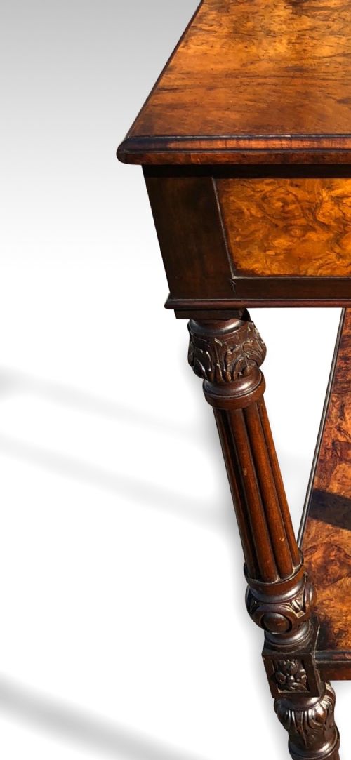 A WONDERFUL MID 19TH C WALNUT ETEGERE OF UNUSUALLY GRAND PROPORTIONS BY HOLLAND SONS - ADDITIONAL PHOTO 6