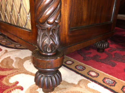 A SUPERB REGENCY IRISH PROBABLY CORK SIDE CABINET - ADDITIONAL PHOTO 6