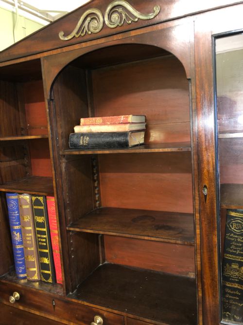 A SUPERB REGENCY IRISH PROBABLY CORK SIDE CABINET - ADDITIONAL PHOTO 10