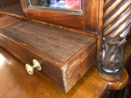 A SUPERB REGENCY IRISH PROBABLY CORK SIDE CABINET - ADDITIONAL PHOTO 1