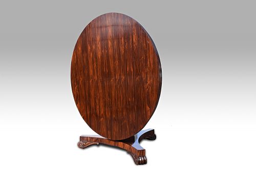 a superb large regency rosewood centre table attributed to gillows - CATEGORY: ANTIQUE TABLES - DATED REGENCY