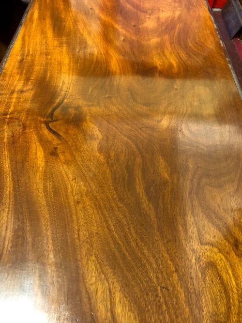 A VERY FINE 18TH CENTURY IRISH MAHOGANY WAKE TABLE - ADDITIONAL PHOTO 2