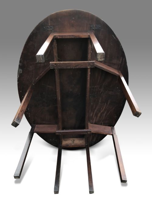 A VERY FINE 18TH CENTURY IRISH MAHOGANY WAKE TABLE - ADDITIONAL PHOTO 1