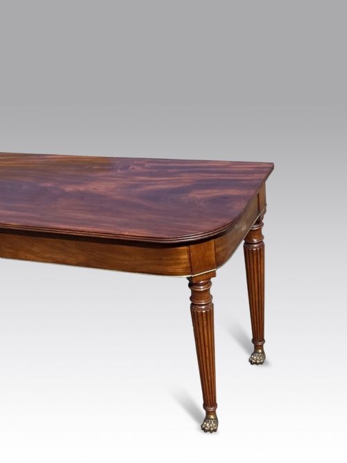 A FINE REGENCY MAHOGANY CONSOLE TABLE - ADDITIONAL PHOTO 8