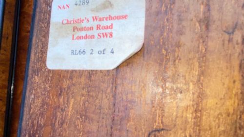 A SUPERB GEORGIAN SHERATON PERIOD NEST OF QUARTETTO TABLES - ADDITIONAL PHOTO 8