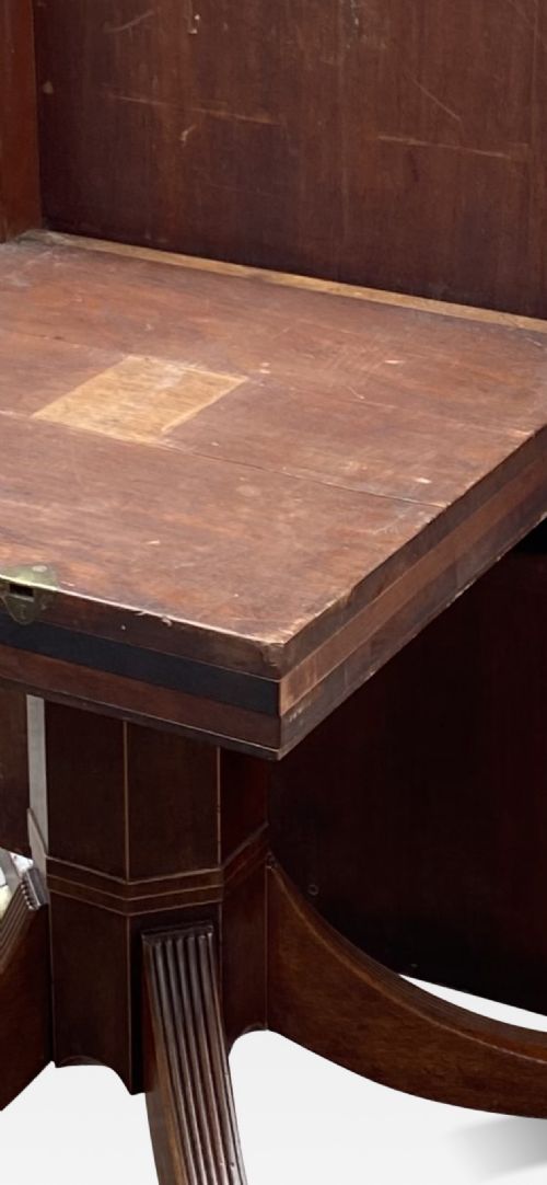 SHERATON PERIOD MAHOGANY TABLE - ADDITIONAL PHOTO 5