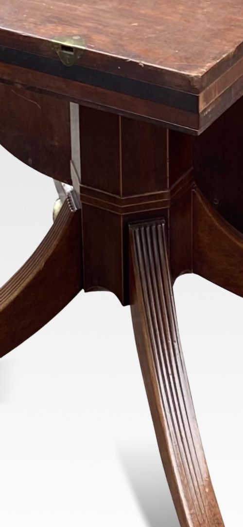 SHERATON PERIOD MAHOGANY TABLE - ADDITIONAL PHOTO 6