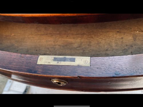 A SUPERB IRISH REGENCY PERIOD MAHOGANY DRUM TABLE IN THE MANNER OF WILLIAMS GIBTON - ADDITIONAL PHOTO 2