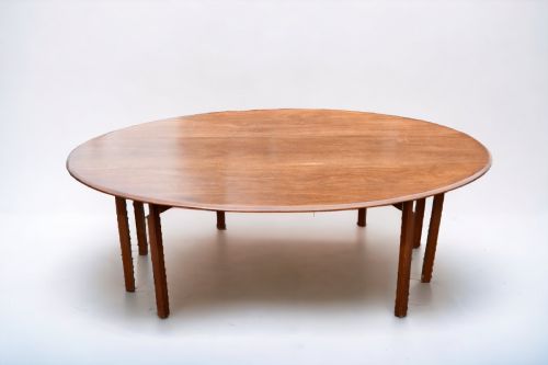 EDWARDIANMAHOGANY IRISH WAKE HUNT TABLE - ADDITIONAL PHOTO 4