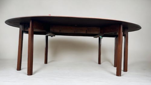 EDWARDIANMAHOGANY IRISH WAKE HUNT TABLE - ADDITIONAL PHOTO 6