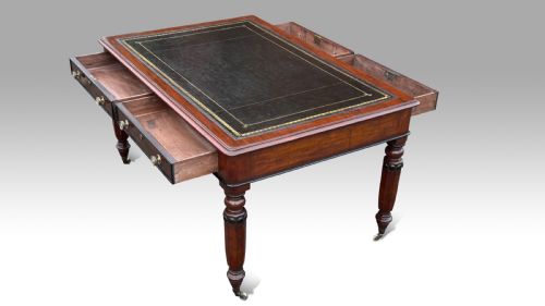 A PAIR OF REGENCY MAHOGANY EBONISED ARMCHAIRS - ADDITIONAL PHOTO 2
