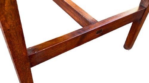 A GEORGE III MAHOGANY INLAID BELFAST DRESSING SIDE TABLE - ADDITIONAL PHOTO 6
