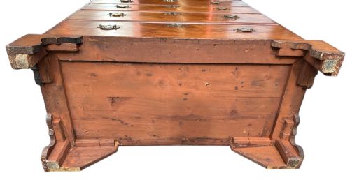 AN IRISH GEORGIAN TALL BOY SECRTAIRE CHEST - ADDITIONAL PHOTO 3