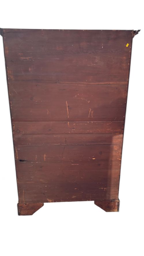 AN IRISH GEORGIAN TALL BOY SECRTAIRE CHEST - ADDITIONAL PHOTO 6