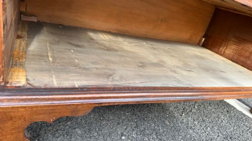 AN IRISH GEORGIAN TALL BOY SECRTAIRE CHEST - ADDITIONAL PHOTO 7