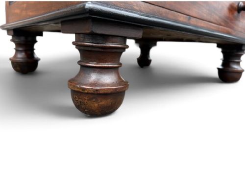 A GILLOWS MAHOGANY EBONISED DAVENPORT - ADDITIONAL PHOTO 11
